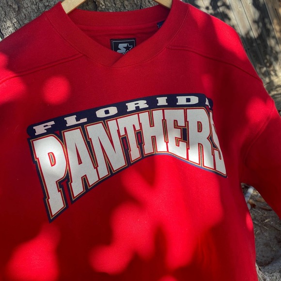 Vintage NHL Florida Panthers Starter Sweatshirt - Picture 3 of 7